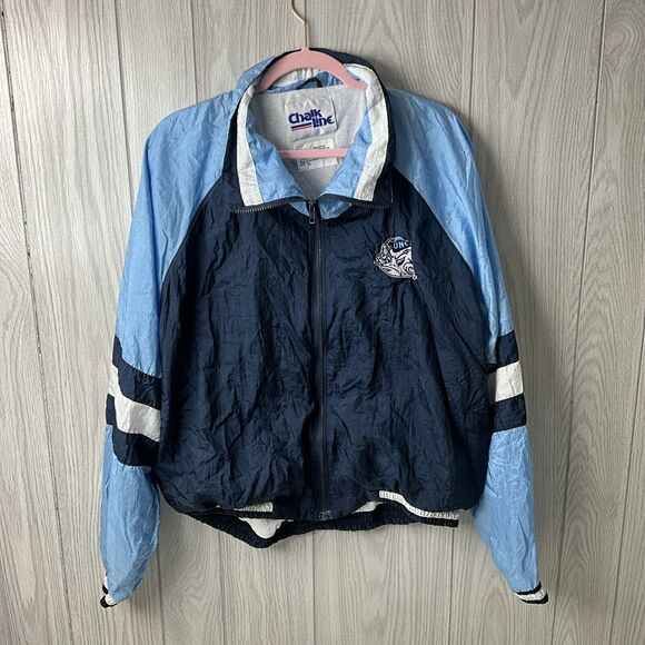 UNC Tar Heels Chalkline Jacket Men's Vintage North Carolina XL EXTRA LARGE - Picture 1 of 12